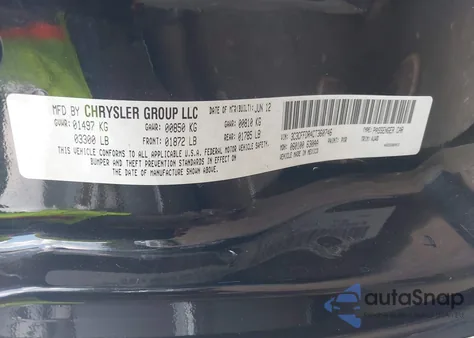 2012 Fiat 500C Pop z USA, uszkodzony, nr VIN 3C3CFFDR4CT360746